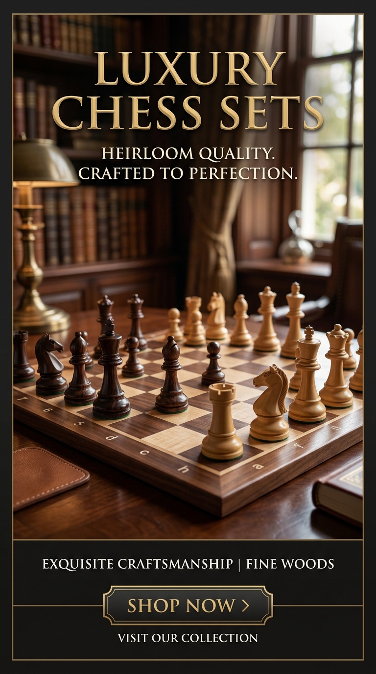 Luxury Chess Sets Ad